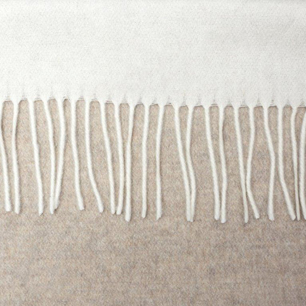 Plaid Duca - Avorio / Lino