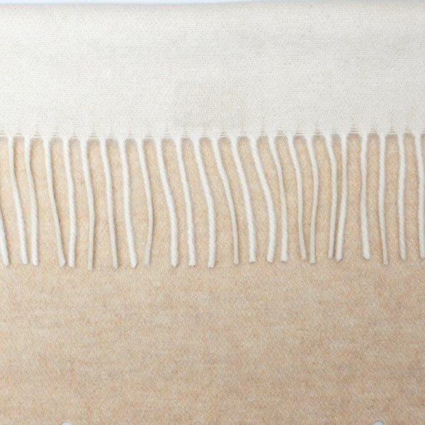 Plaid Duca - Avorio / Cammello