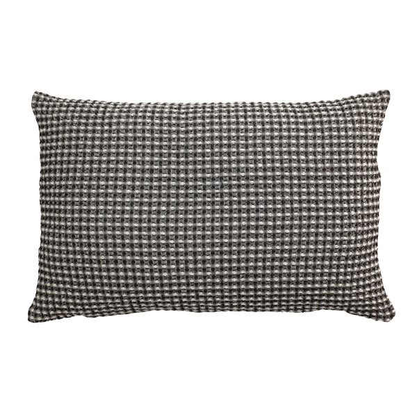 Cuscino Nina Vichy Carbone