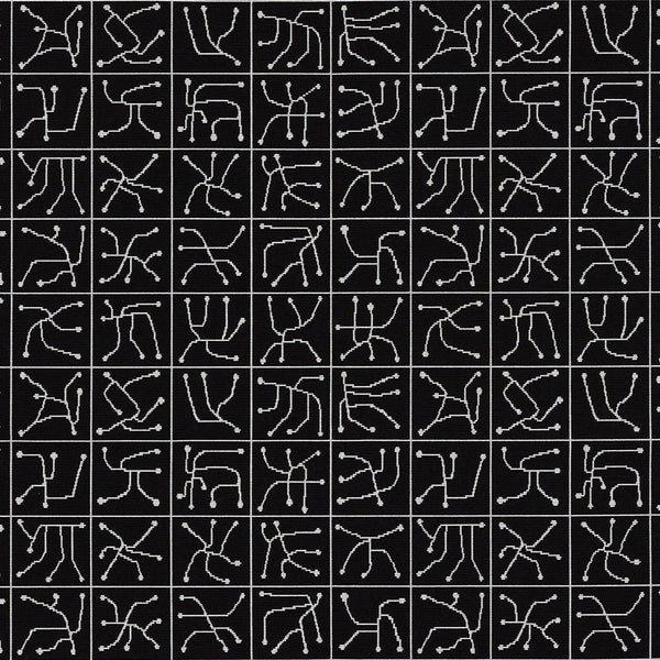 Pouf CONDE rivestito con VRILETTE - Quota