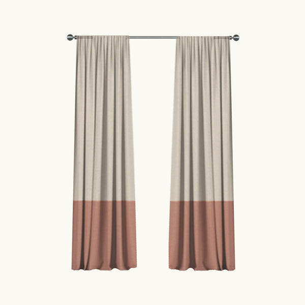 Tende Lino + Rafia Bicolor - Quota